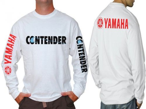 New contender yamaha boats team long sleeve t shirt! on sale!! s,m,l,xl,2xl