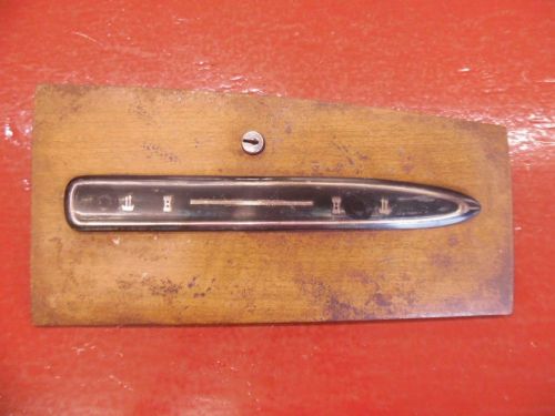 1940 &#039;s hudson glove box door emblem &amp;  lock 1948 1949 super