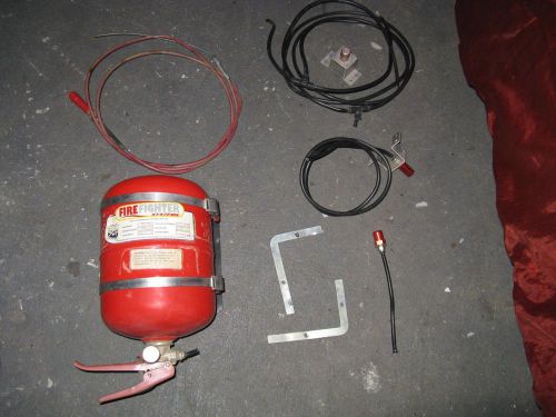 Spa design 11 lb 3 nozzle mechanical fire suppression system halon