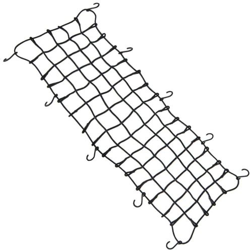 19.6&#034; x 59&#034; bungee cargo net - stretches to 35&#034; x 78&#034; with 10 adjustable meta...