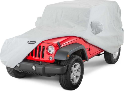 Jeep wrangler 2 door 5-layer weatherproof all season cover - quadratec