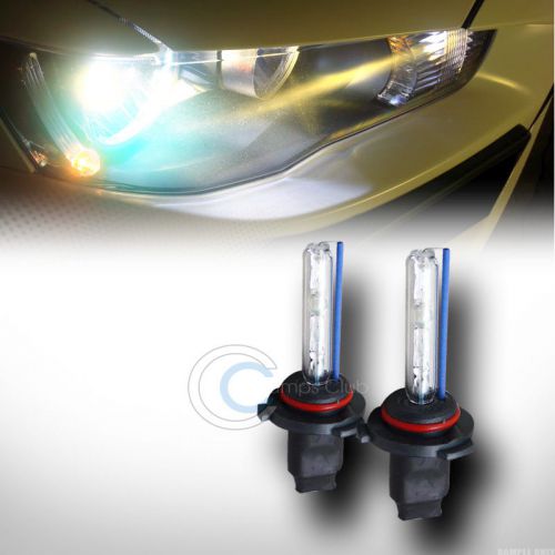 8000k hid xenon 9005/hb3 high beam head lights bulbs conversion kit w/ballast c3