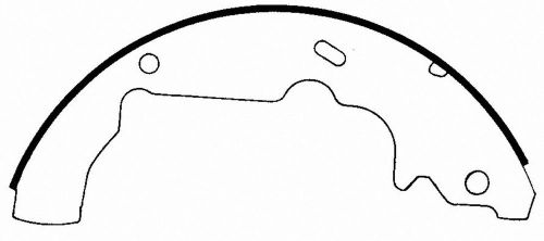 Thermoquiet drum brake shoe fits 1998-2003 toyota sienna  wagner categorical num