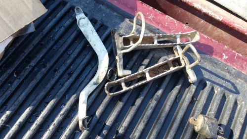 Tecate 4 foot pegs and brake pedal
