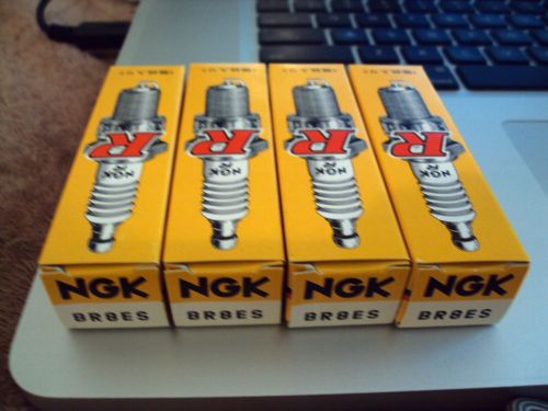 4 pc 4 x ngk plug spark plugs stock no. 5422 br8es  tune up kit set