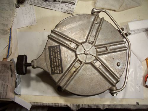 Evinrude recoil pull starter housing assembly 377480 for 1965 60 hp sportfour