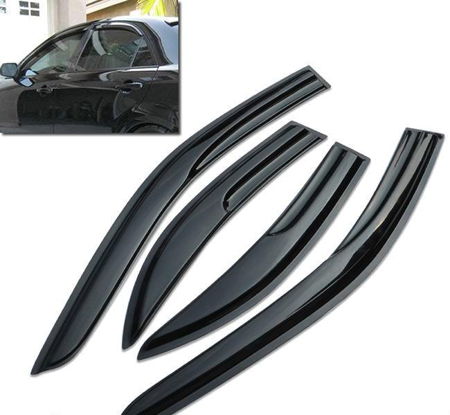 Sell 20032008 MAZDA 6 SEDAN SMOKED WINDOW VISOR DEFLECTOR SHADE WIND