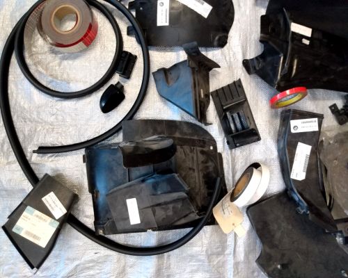 BMW Parts LARGE LOT Supports/Weatherstripping/Covers/Trim/Panels/Tape OEM New, US $47.99, image 3