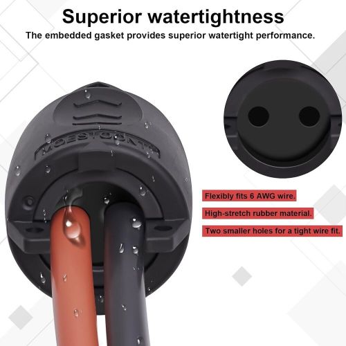 70A Trolling Motor Plug & Receptacle for 2 or 3 Wire 12-48V Systems NEW IN BOX, US $29.99, image 3