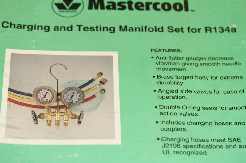 Mastercool Charging & Testing 84772 Manifold Gauge Set for R134a, US $70.00, image 2