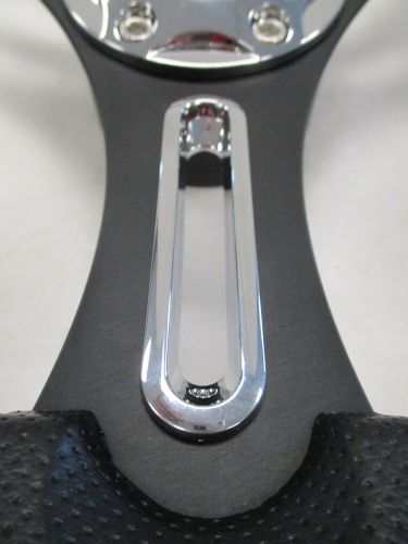 STEERING WHEEL W/ HUB 14 1/4" FAUX WOOD & BLACK 3/4" TAPERED KEYWAY MARINE BOAT, US $129.95, image 8