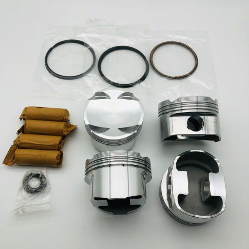 4G63 Forged piston for Mitsubishi 4G63 EVO 86mm CR 9:1, US $452.00, image 2