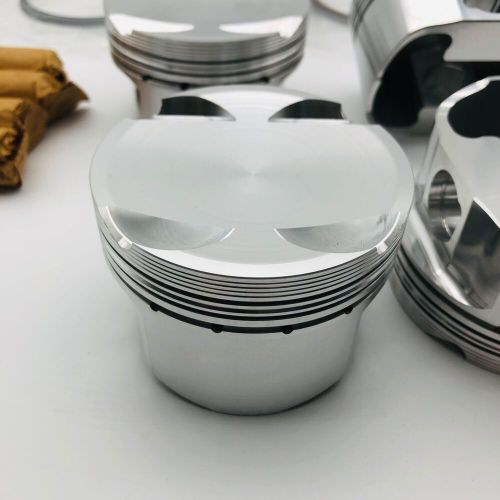 4G63 Forged piston for Mitsubishi 4G63 EVO 86mm CR 9:1, US $452.00, image 3