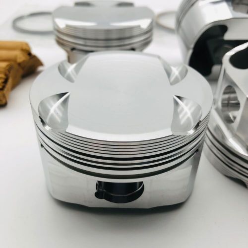 4G63 Forged piston for Mitsubishi 4G63 EVO 86mm CR 9:1, US $452.00, image 4