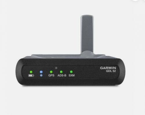 Garmin gdl 52 portable siriusxm/ads-b receiver with case. (used)