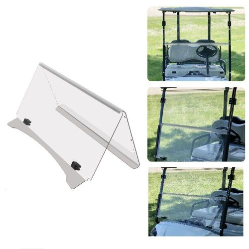 Fit Yamaha DRIVE G29 Clear Acrylic Windshield Folding Windscreen Golf Cart 07-16, US $122.45, image 19