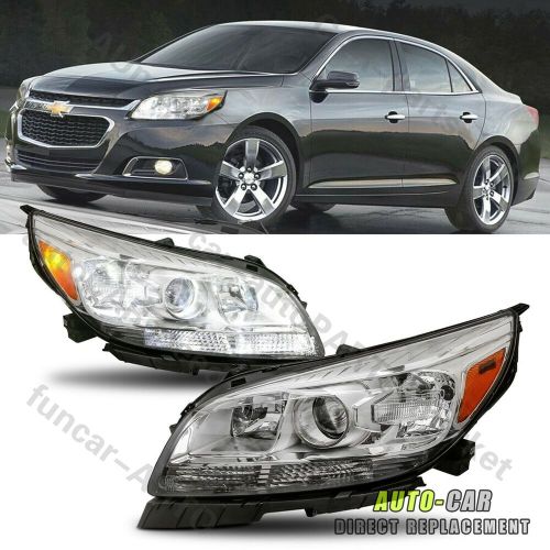 Headlights Head Lamps Set Fits 13-15 Chevy Malibu LH & RH Pair, US $124.00, image 16