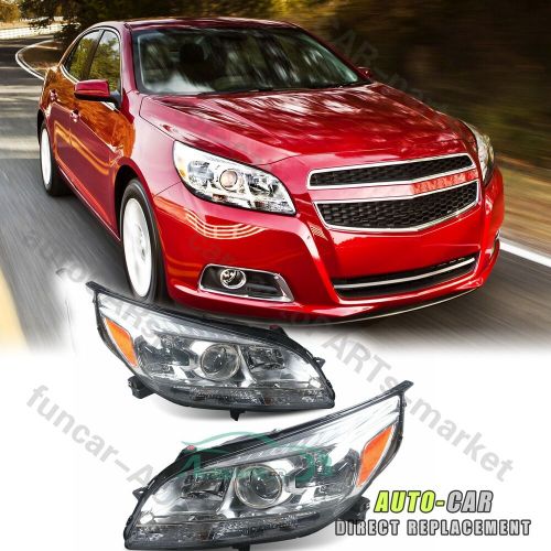 Headlights Head Lamps Set Fits 13-15 Chevy Malibu LH & RH Pair, US $124.00, image 17