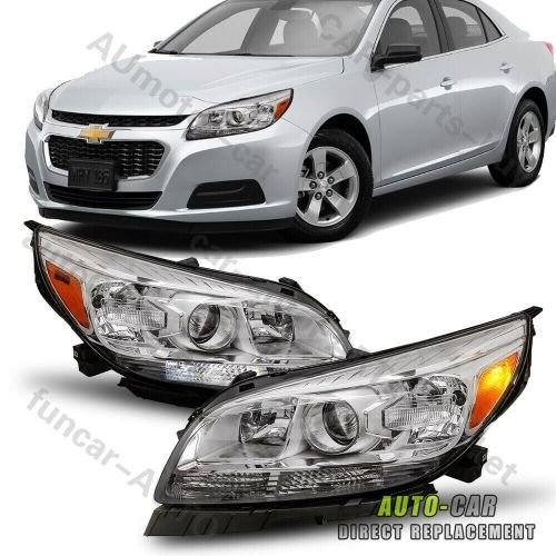 Headlights Head Lamps Set Fits 13-15 Chevy Malibu LH & RH Pair, US $124.00, image 19