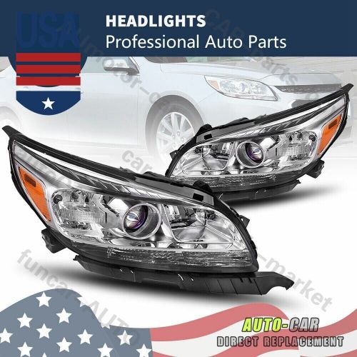 Headlights Head Lamps Set Fits 13-15 Chevy Malibu LH & RH Pair, US $124.00, image 21
