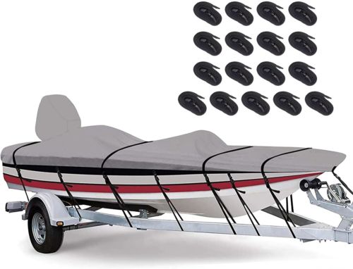 Tuszom 900D Solution-Dyed Bass Boat Cover Marine Grade Polyester Canvas Anti-UV, US $126.44, image 13