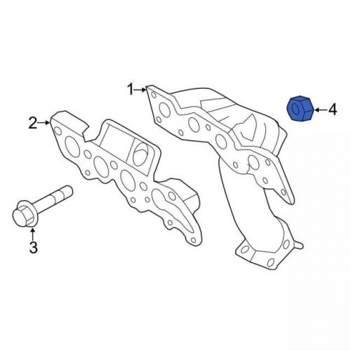 Genuine Ford Mnfd W/Converter Nut W711402-S900, US $7.26, image 4