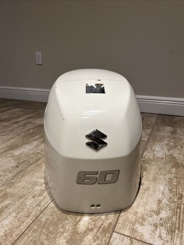 OEM Suzuki Outboard Df 60 A White Engine Cowling Cowl White, US $300.00, image 3
