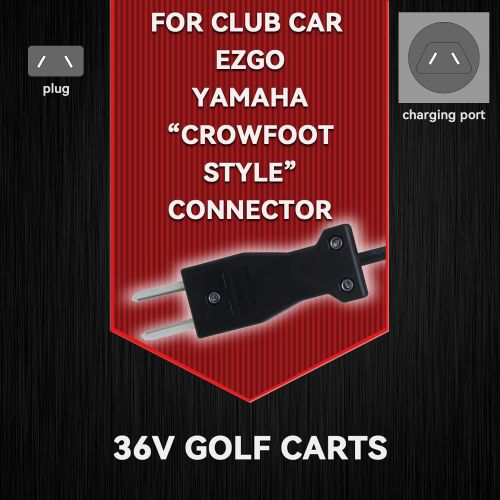 36 Volt 18 AMP Golf Cart Battery Charger for Club Car, EZGO & Yamaha, Crowfoot, US $145.21, image 2
