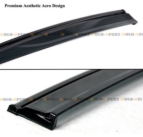 For Honda Accord 2023-25 PREMIUM BLACK TRIM WINDOW VISOR RAIN GUARD WITH CLIP 4X, US $91.95, image 5
