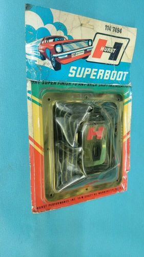 Nos vintage hurst super shifter boot muncie chevy ford mopar gasser rat rod hot