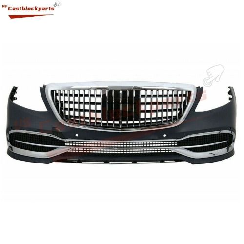 New For 2018-2020 Facelift Mercedes S Class W222 Maybach 560 450 Front Bumper, US $1,063.00, image 2