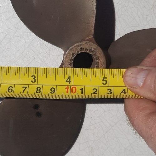 Brass Three Blade Boat Propeller Prop, US $35.99, image 5