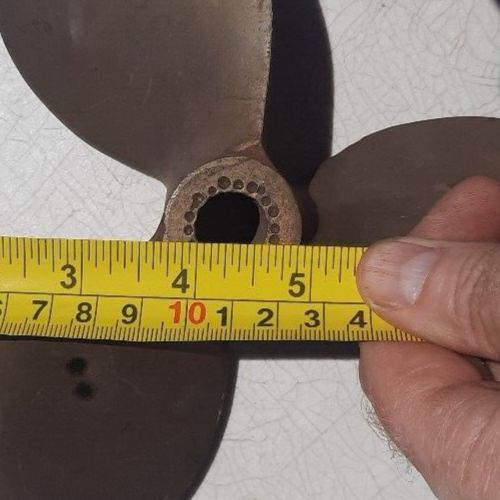 Brass Three Blade Boat Propeller Prop, US $35.99, image 6