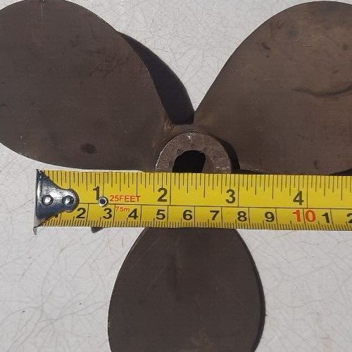 Brass Three Blade Boat Propeller Prop, US $35.99, image 13