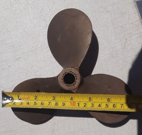 Brass Three Blade Boat Propeller Prop, US $35.99, image 14