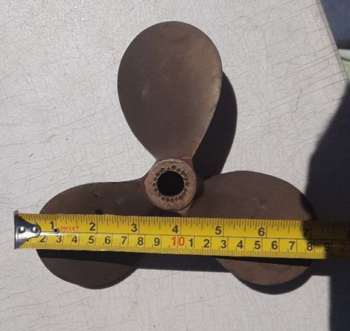 Brass Three Blade Boat Propeller Prop, US $35.99, image 15