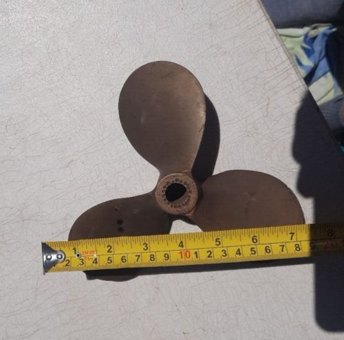 Brass Three Blade Boat Propeller Prop, US $35.99, image 16