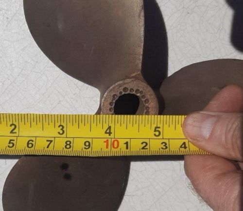 Brass Three Blade Boat Propeller Prop, US $35.99, image 17