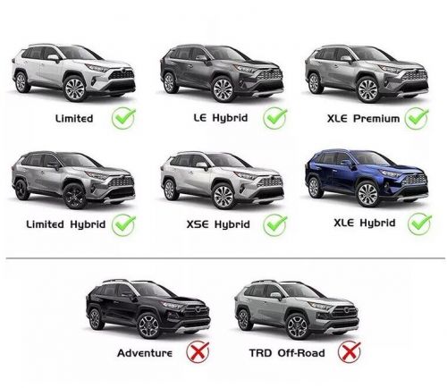 For 21 2022 2023 Toyota RAV4 Hybrid Limited Sport Utility 4-Door 2.5L Cross Bars, US $190.99, image 5