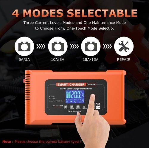 36 Volt Or 48 Volt Golf Cart Battery Charger for Club Car-3-Pin Round Plug, US $99.95, image 6