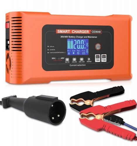 36 Volt Or 48 Volt Golf Cart Battery Charger for Club Car-3-Pin Round Plug, US $99.95, image 7