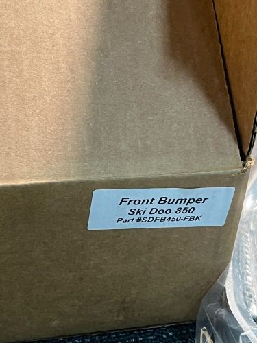 Skinz Protective Gear Front Bumper S-D Gen 4 Flat Black SDFB450-FBK for Ski-Doo, US $241.44, image 5