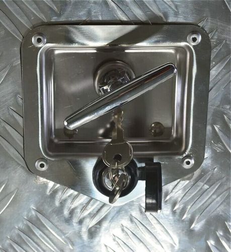 30&#034; underbody tool box aluminum tread pattern fit truck pickup trailer caravans