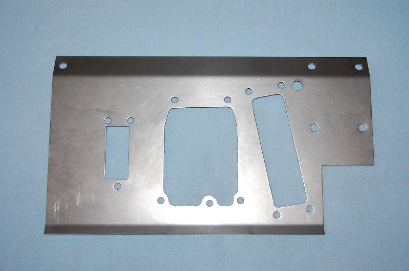 Jaguar e-type, xke bulkhead, pedal box top section - 4.2 - rh