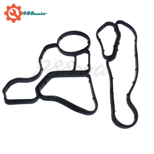 Engine Oil Filter & Cooler Housing Gasket Seal 5 Sets For BMW E60 E90 E91 325i, US $24.36, image 2