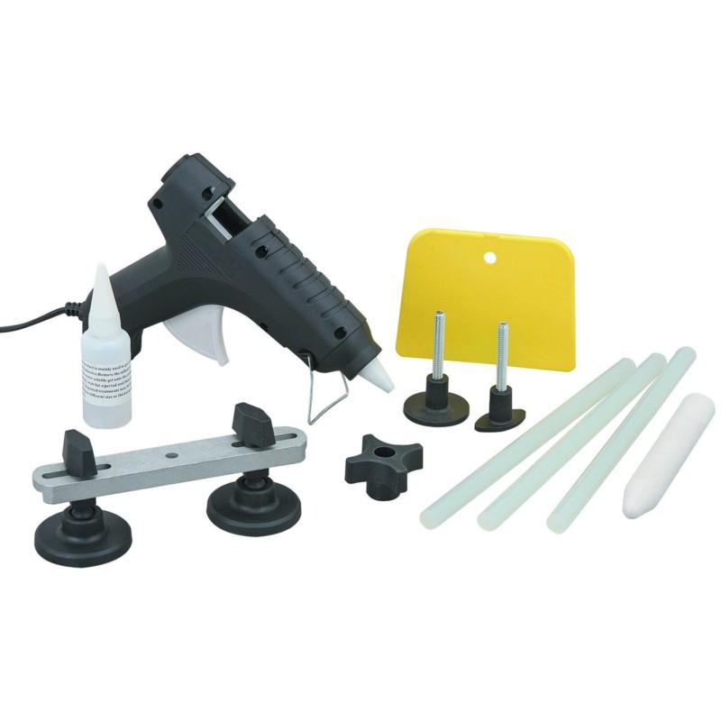 Car dent repair kit handle the car dent repair without damaging the paint finish