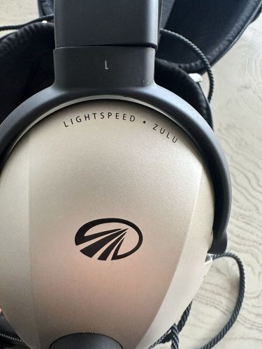 Lightspeed Zulu Aviation Headset Perfect Condition, US $650.00, image 5