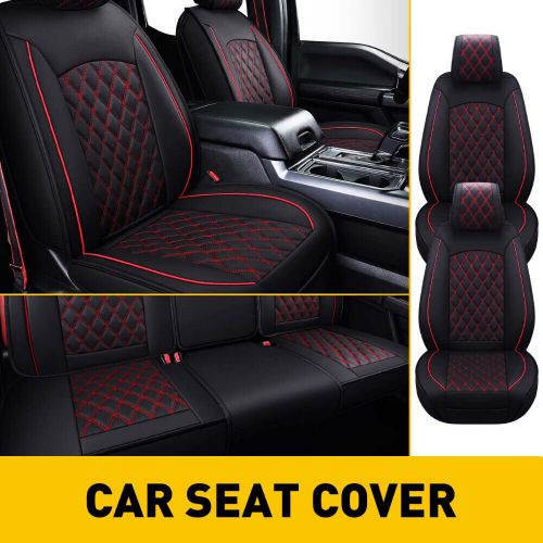 PU Leather Car Covers Seat Full Set Waterproof For F-150 Ford Crew Cab 2009-2021, US $132.99, image 8