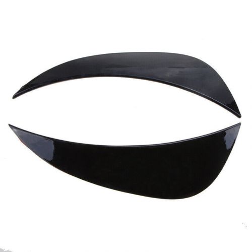 Pair Closs Black Front Canard/Air Vent Spoiler Cover Trim For Benz C class-W205, US $22.21, image 4