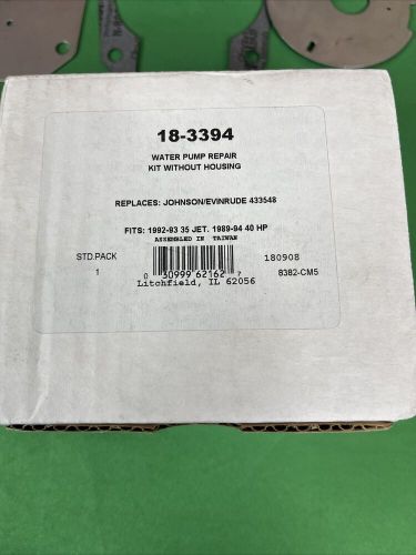 OMC Johnson Evinrude 433548 Water Pump Repair Kit without Housing Sierra 18-3394, US $39.95, image 5